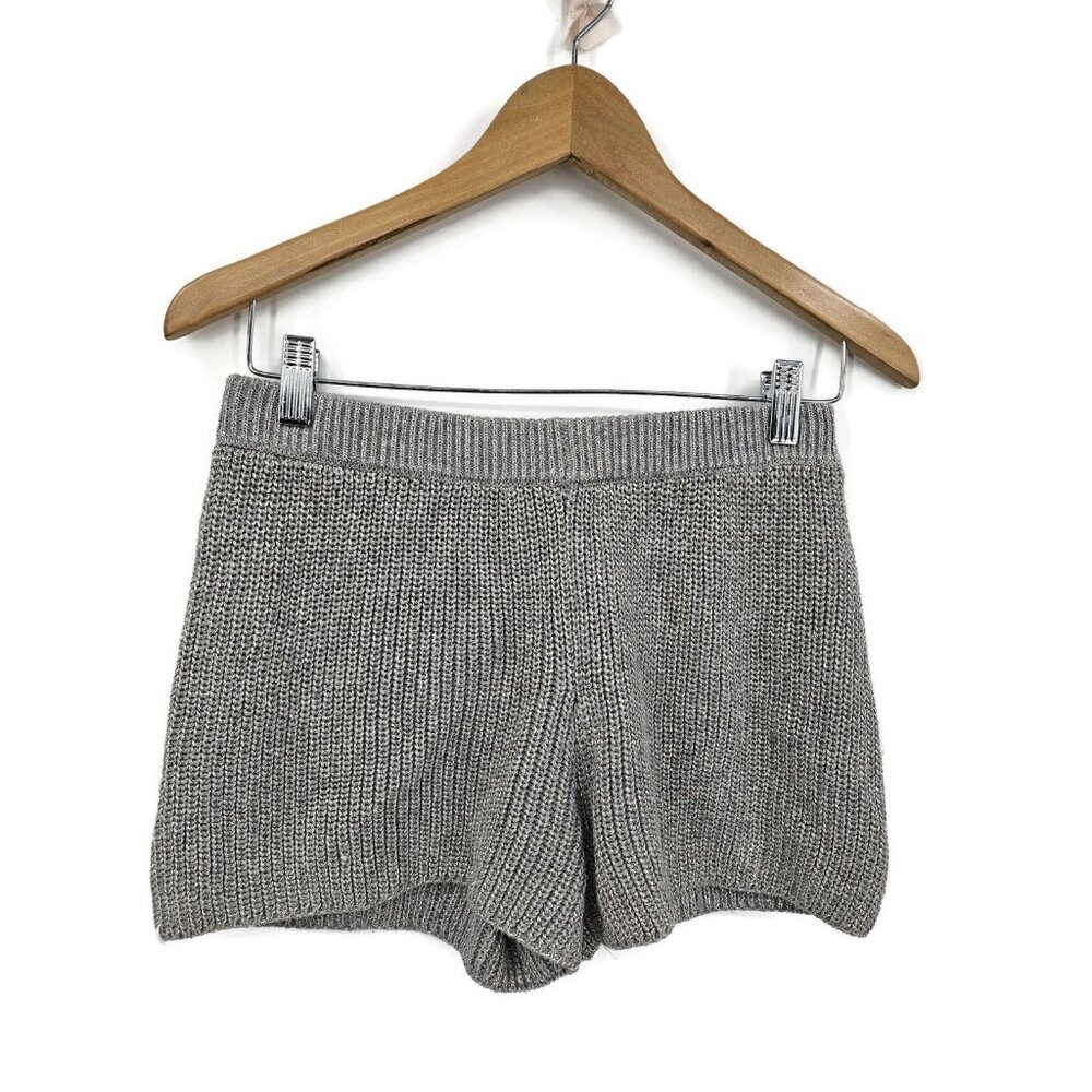 Callahan Knit Wear Silver Shorts Womens M High Rise